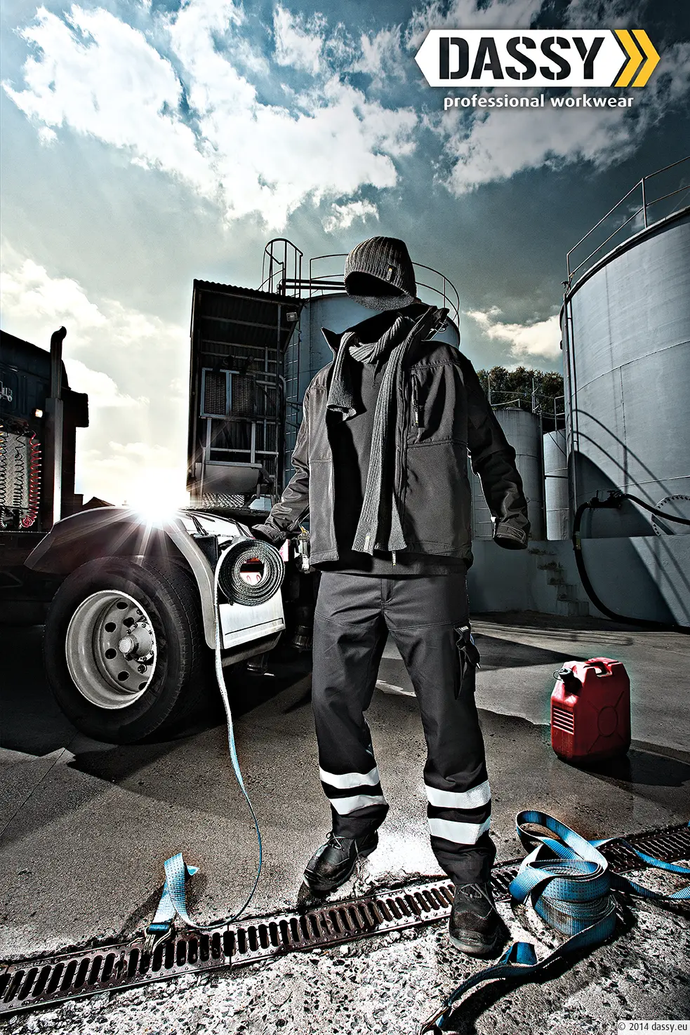 DASSY® TAVIRA Herren Softshell-Jacke – Bild 13