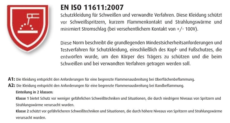 EN ISO 11611:2007