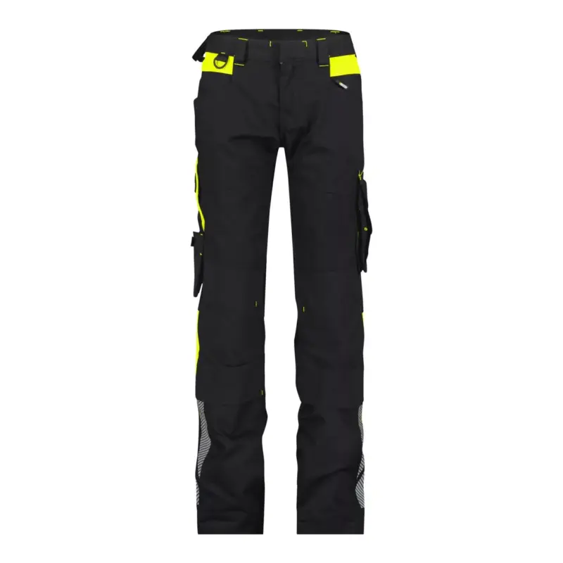 Dassy Conton Women: Die perfekte Arbeitshose für Logistik & Transport schwarz/neongelb