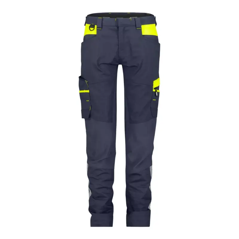 Dassy Arbeitshose Hong Kong Damen: Neonfarben, Stretchgewebe und auslassbarer Saum