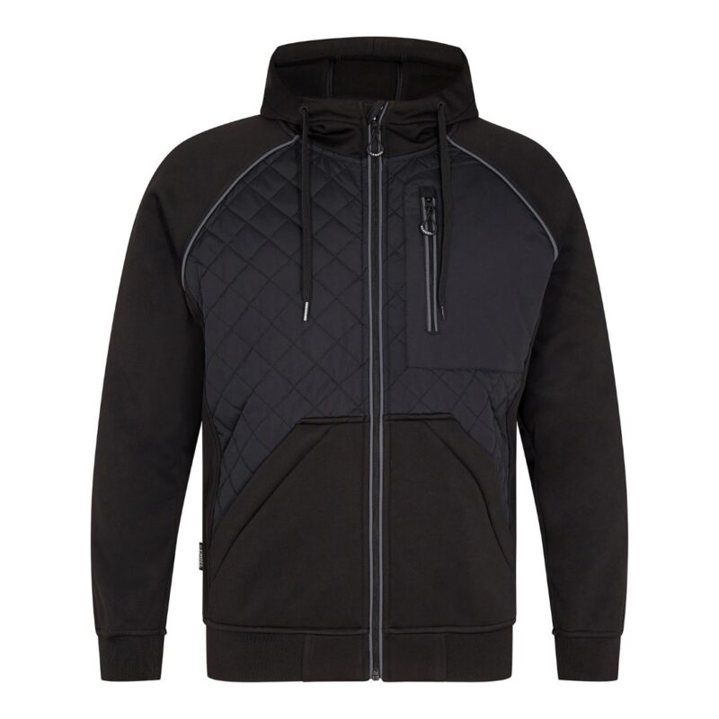 Engel X-treme Softshelljacke mit Kapuze Schwarz