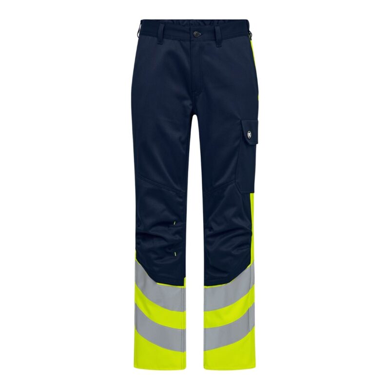 Engel Safety+ Arbeitshose Blue Ink/Gelb