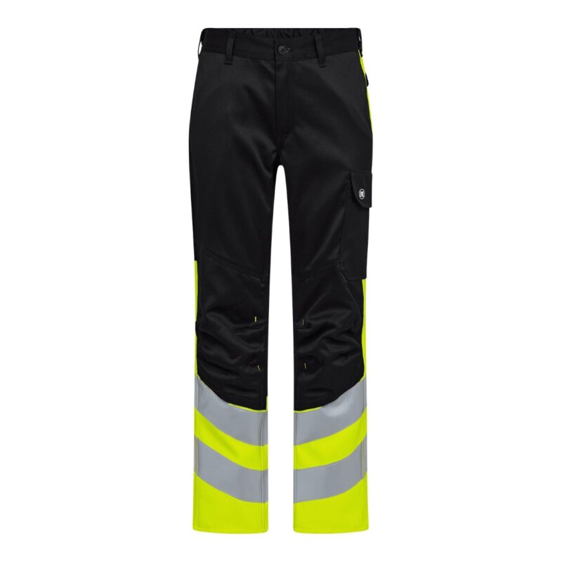 Engel Safety+ Arbeitshose Schwarz/Gelb