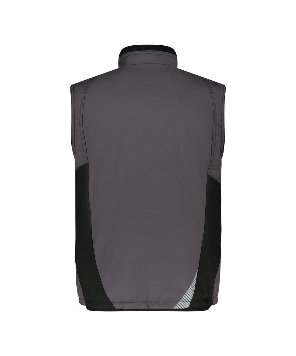DASSY Fusion Next Softshell-Weste 350144 – ANTHRAZITGRAU/SCHWARZ – back