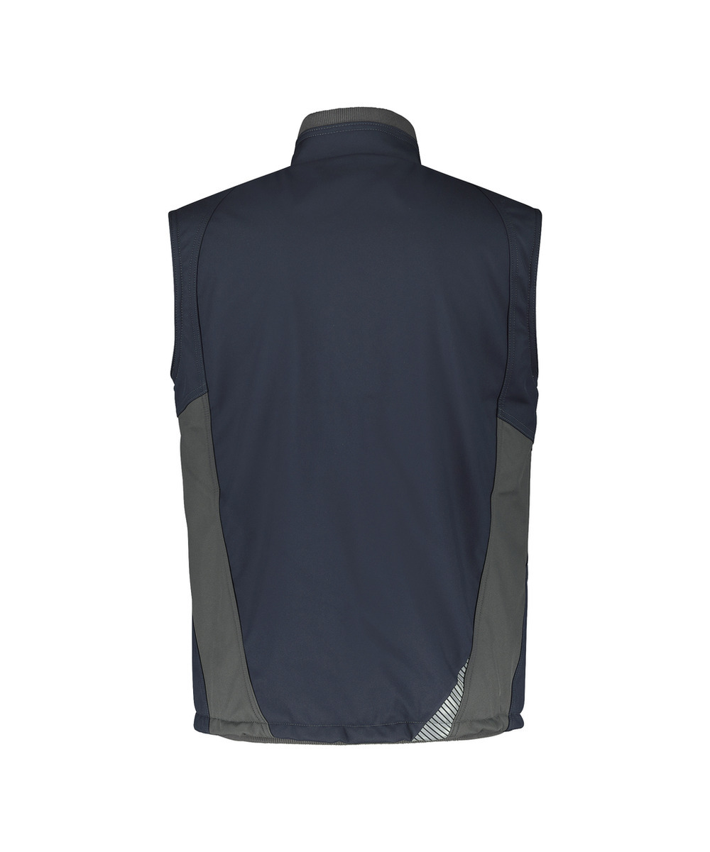 DASSY Fusion Next Softshell-Weste 350144 – NACHTBLAU/ANTHRAZITGRAU – back
