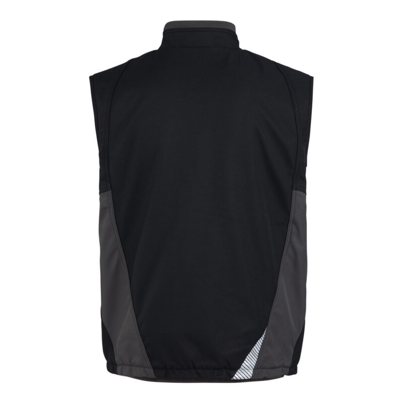 DASSY Fusion Next Softshell-Weste 350144 – SCHWARZ/ANTHRAZITGRAU – back