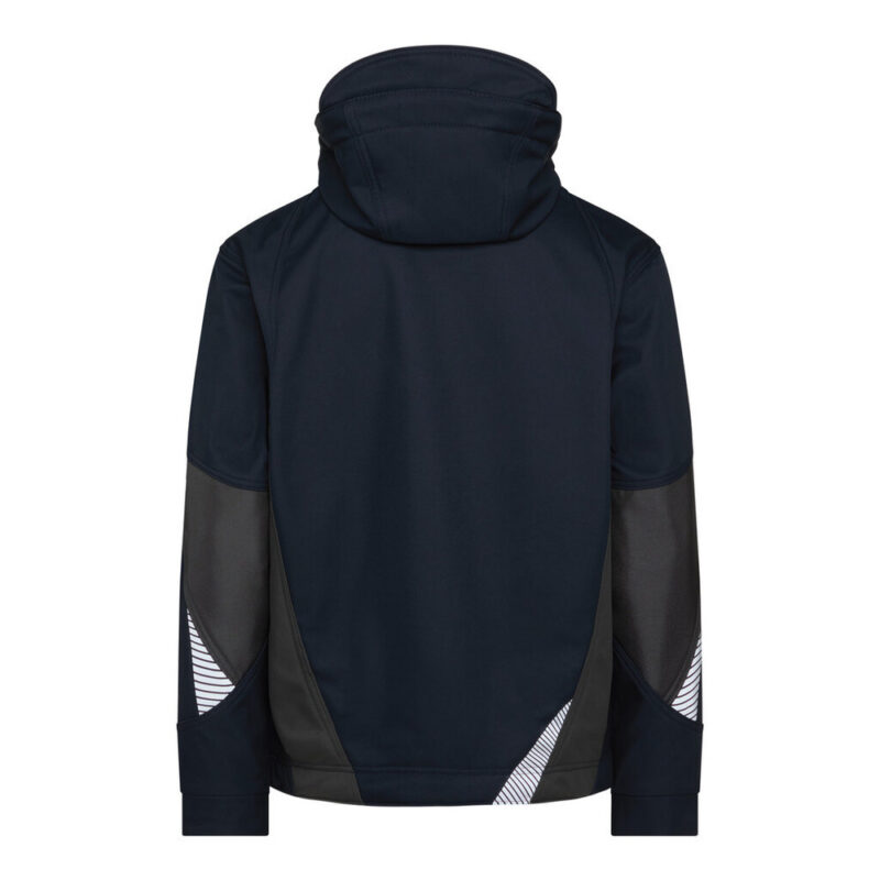 DASSY Gravity Next Softshell-Jacke 300574 – NACHTBLAU/ANTHRAZITGRAU – back
