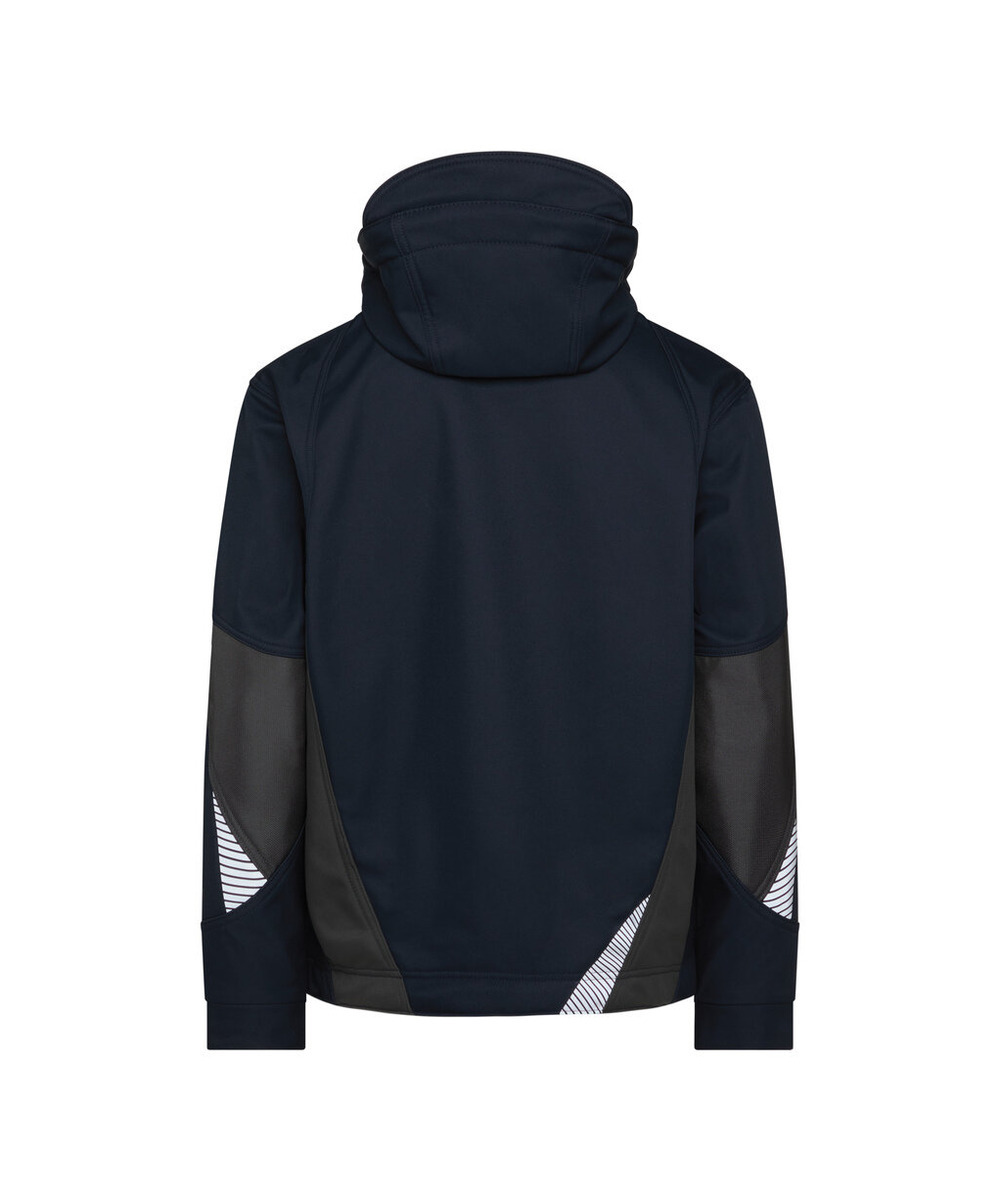 DASSY Gravity Next Softshell-Jacke 300574 – NACHTBLAU/ANTHRAZITGRAU – back