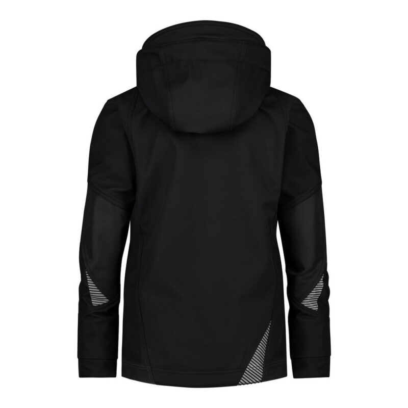 DASSY Gravity Next Women Softshell-Jacke für Damen 300581 – SCHWARZ – back
