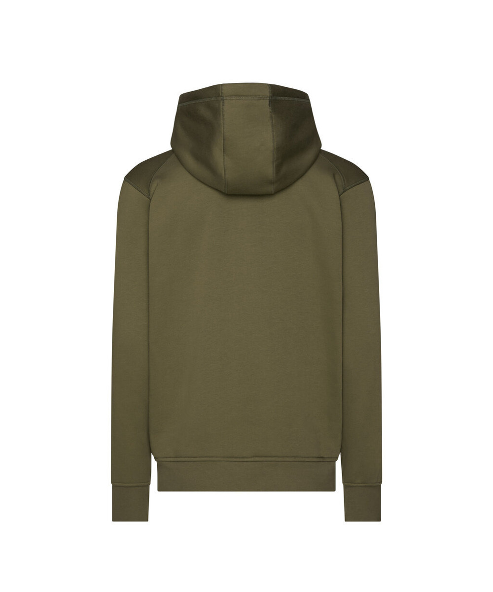 DASSY Grid Kapuzensweatshirt 300590 – KHAKIGRÜN – back