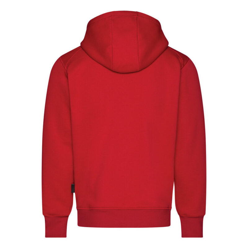 DASSY Grid Kapuzensweatshirt 300590 – ROT – back