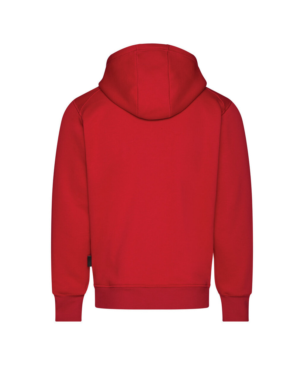 DASSY Grid Kapuzensweatshirt 300590 – ROT – back