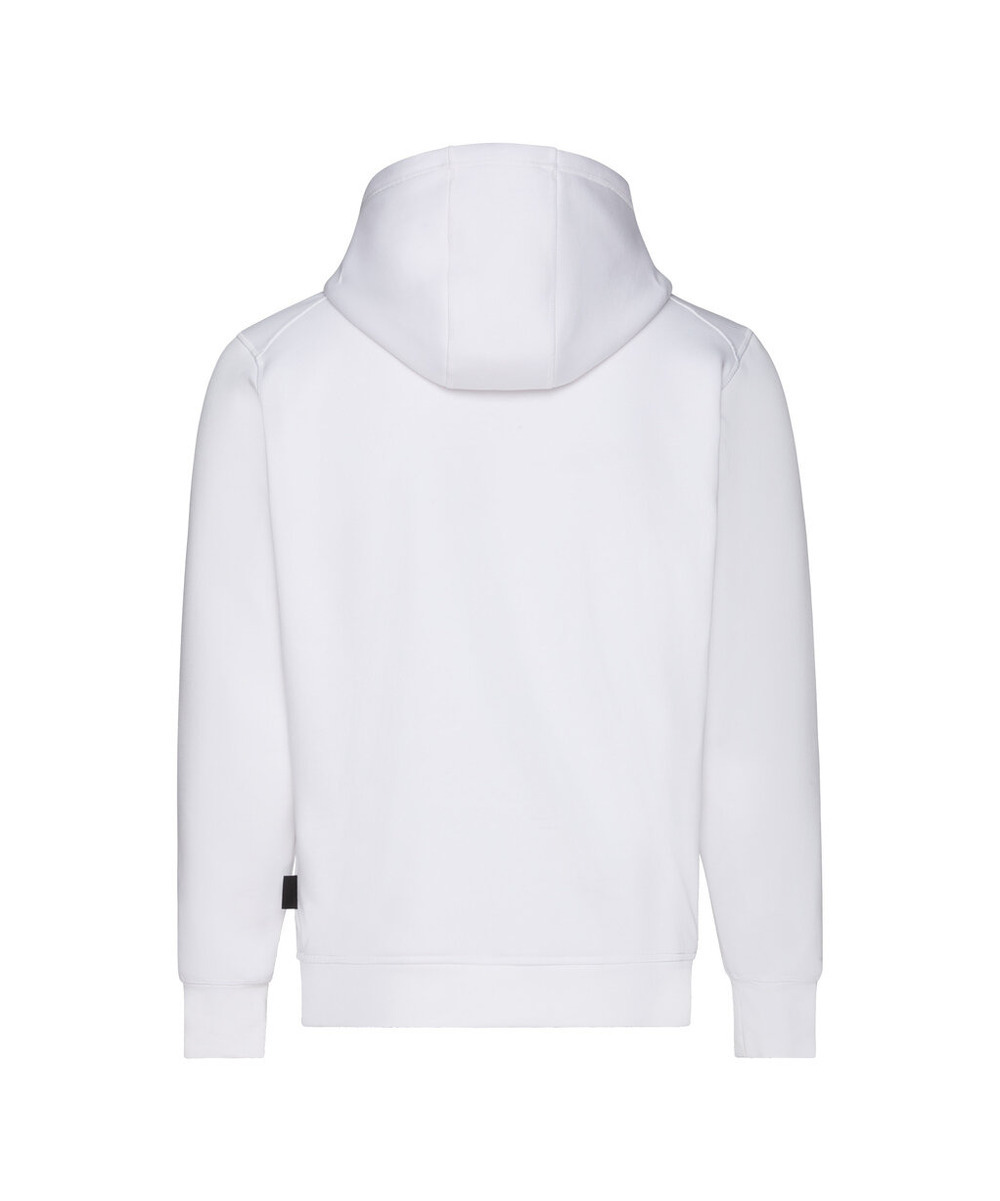 DASSY Grid Kapuzensweatshirt 300590 – WEIß – back