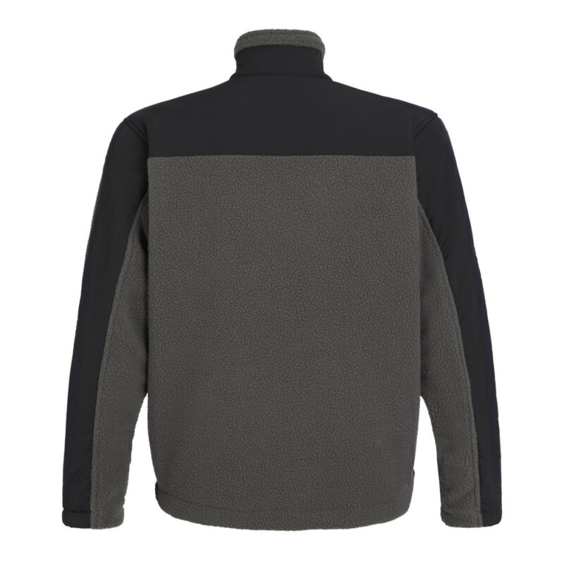 DASSY Haven Pile Jacke 550005 – ANTHRAZITGRAU/SCHWARZ – back