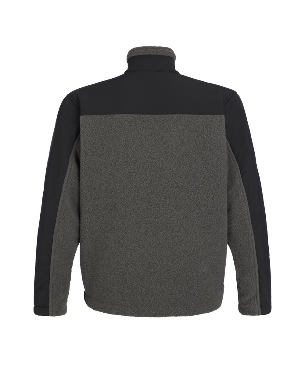 DASSY Haven Pile Jacke 550005 – ANTHRAZITGRAU/SCHWARZ – back