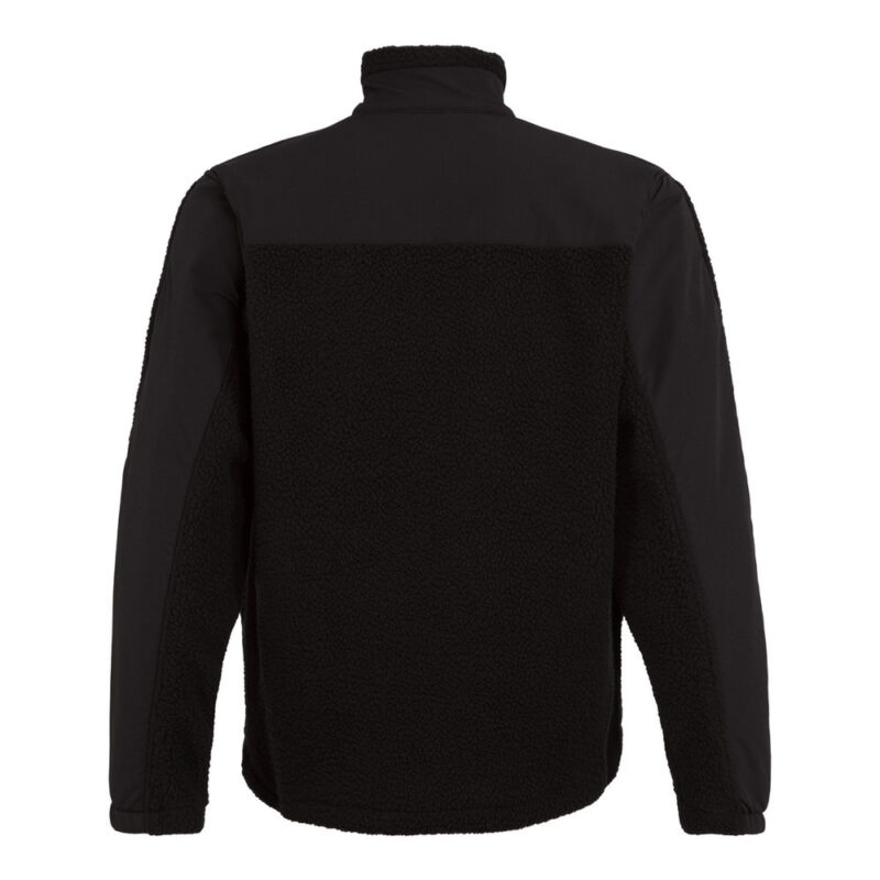 DASSY Haven Pile Jacke 550005 – SCHWARZ – back