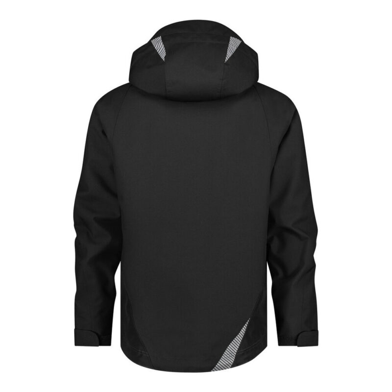 DASSY Hyper Next Wasser- und winddichte Arbeitsjacke 300577 – SCHWARZ – back