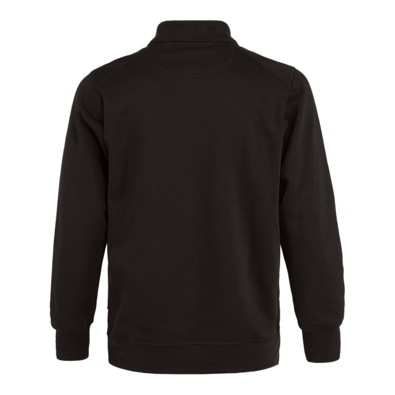 DASSY Lucid Polo-Sweatshirt 550002 – SCHWARZ – back