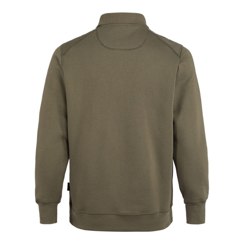 DASSY Lucid Polo-Sweatshirt 550002 – KHAKIGRÜN – back