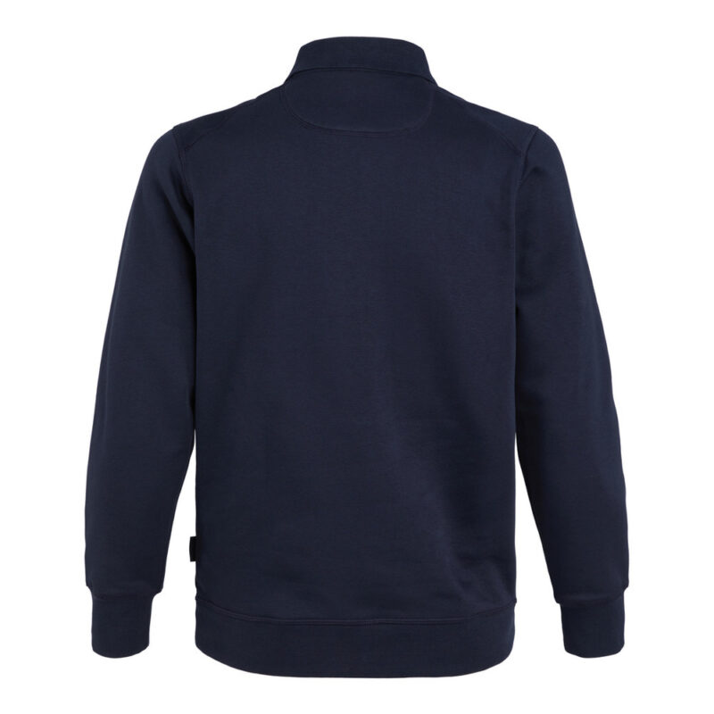 DASSY Lucid Polo-Sweatshirt 550002 – NACHTBLAU – back