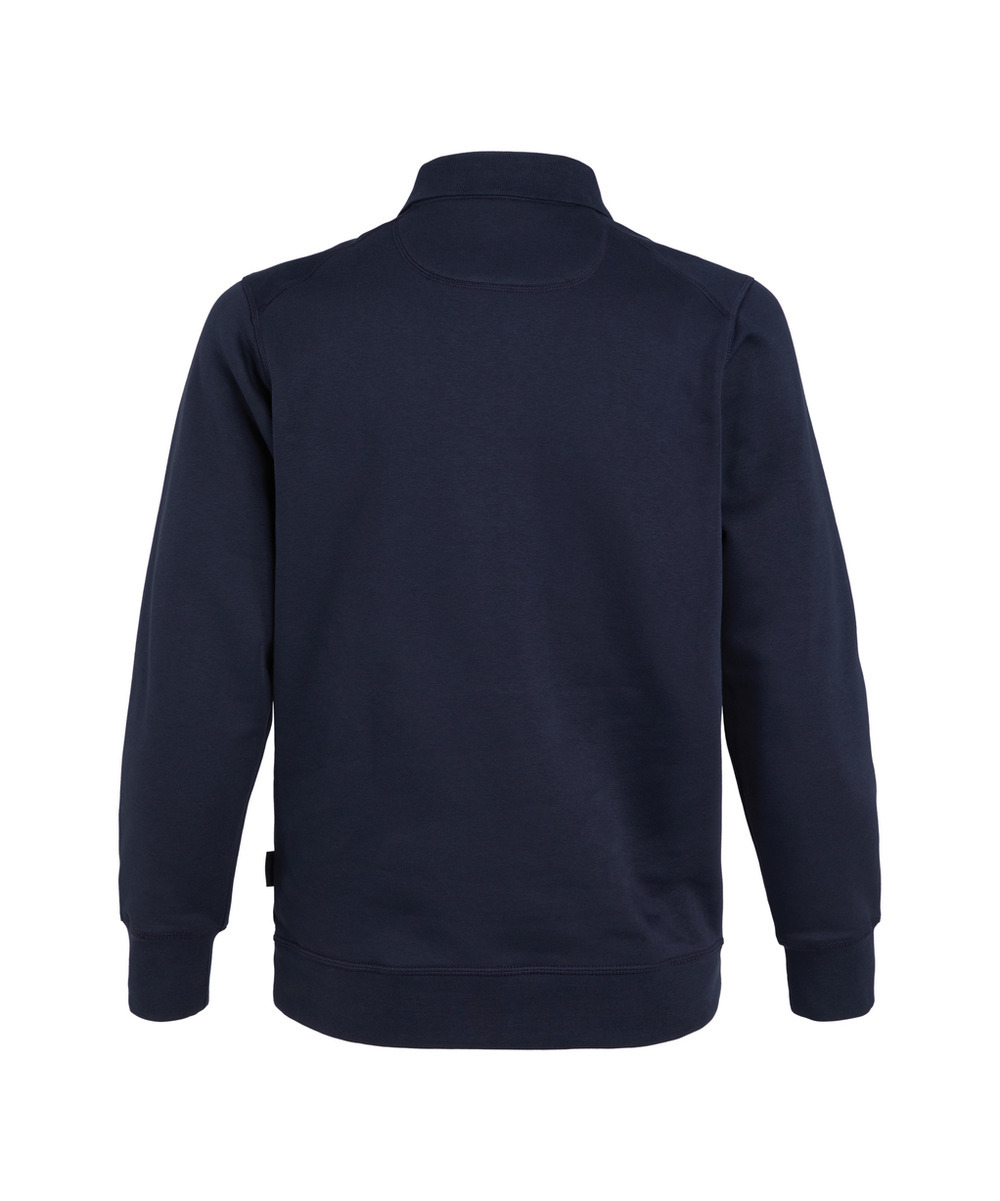 DASSY Lucid Polo-Sweatshirt 550002 – NACHTBLAU – back