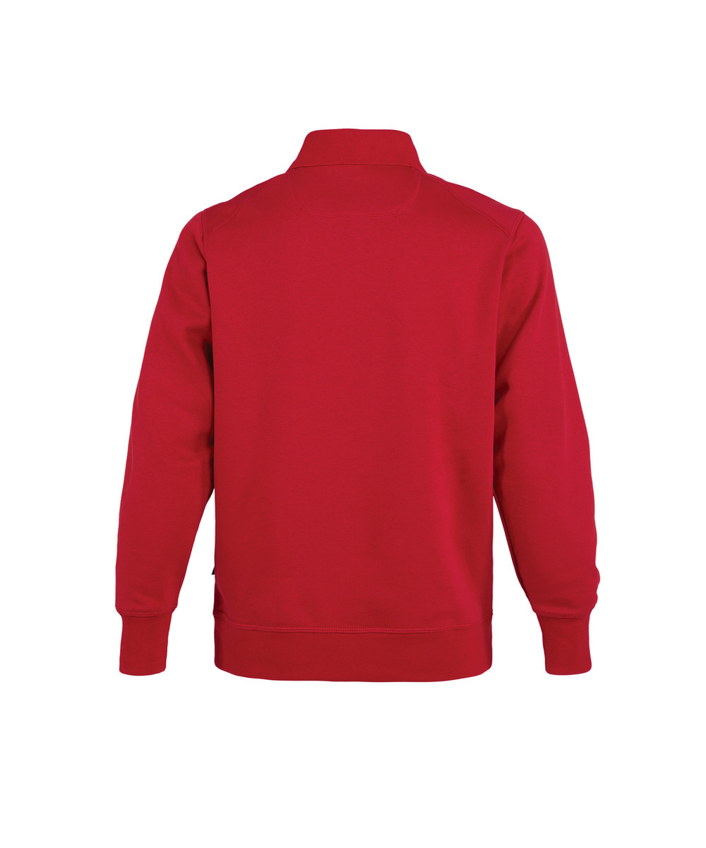 DASSY Lucid Polo-Sweatshirt 550002 – ROT – back