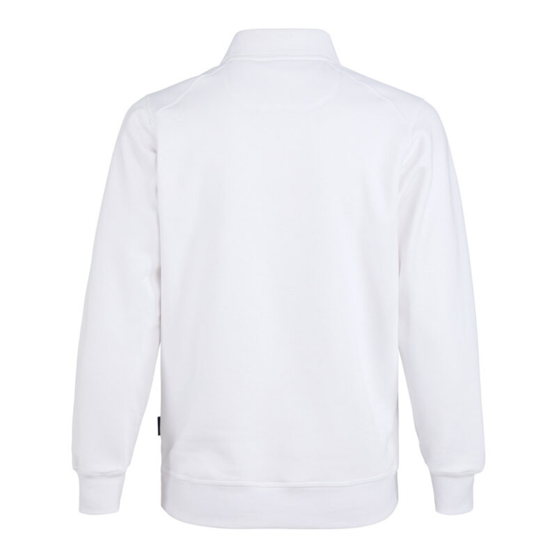 DASSY Lucid Polo-Sweatshirt 550002 – WEIß – back
