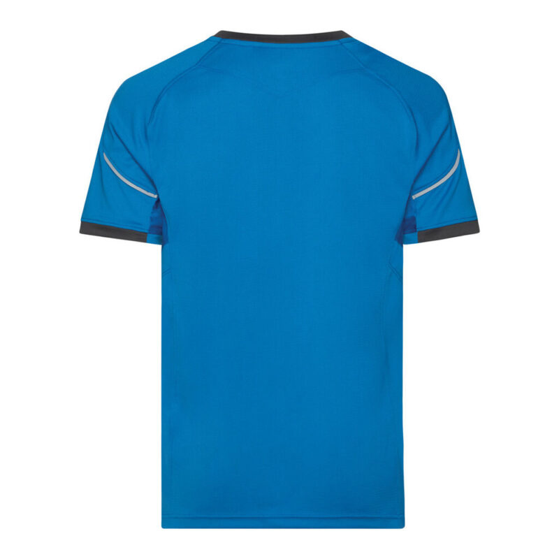 DASSY Nexus Next T-shirt 710078 – AZURBLAU/ANTHRAZITGRAU – back