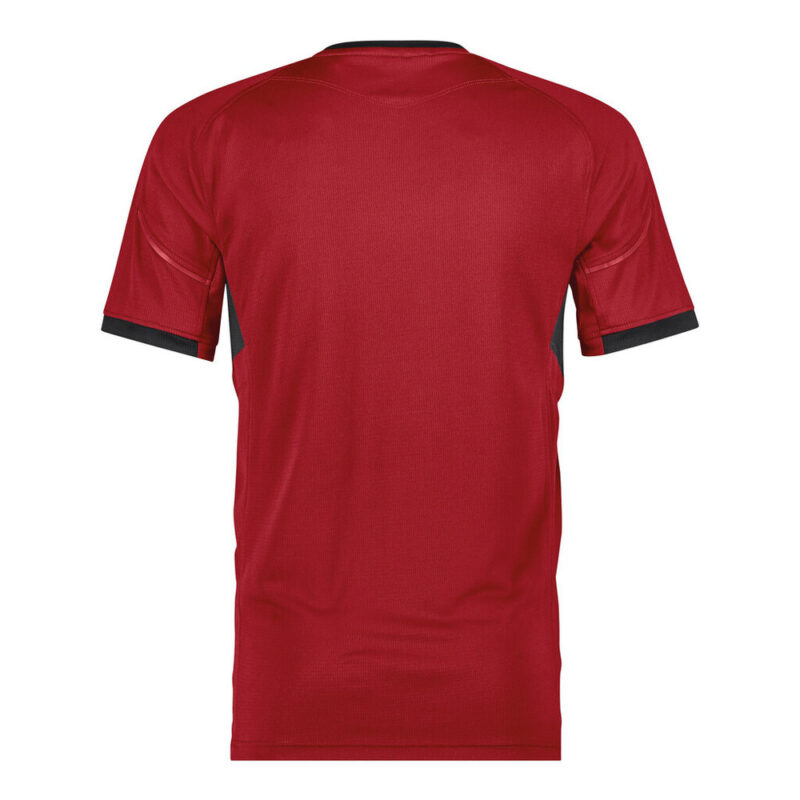 DASSY Nexus Next T-shirt 710078 – ROT/SCHWARZ – back