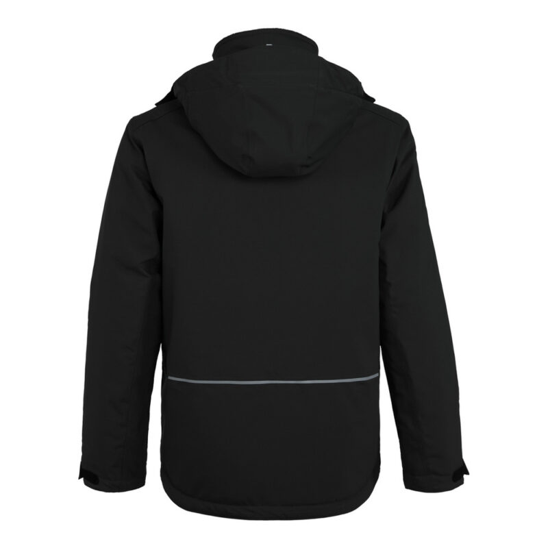 DASSY Pitch Winterjacke 300598 – SCHWARZ – back