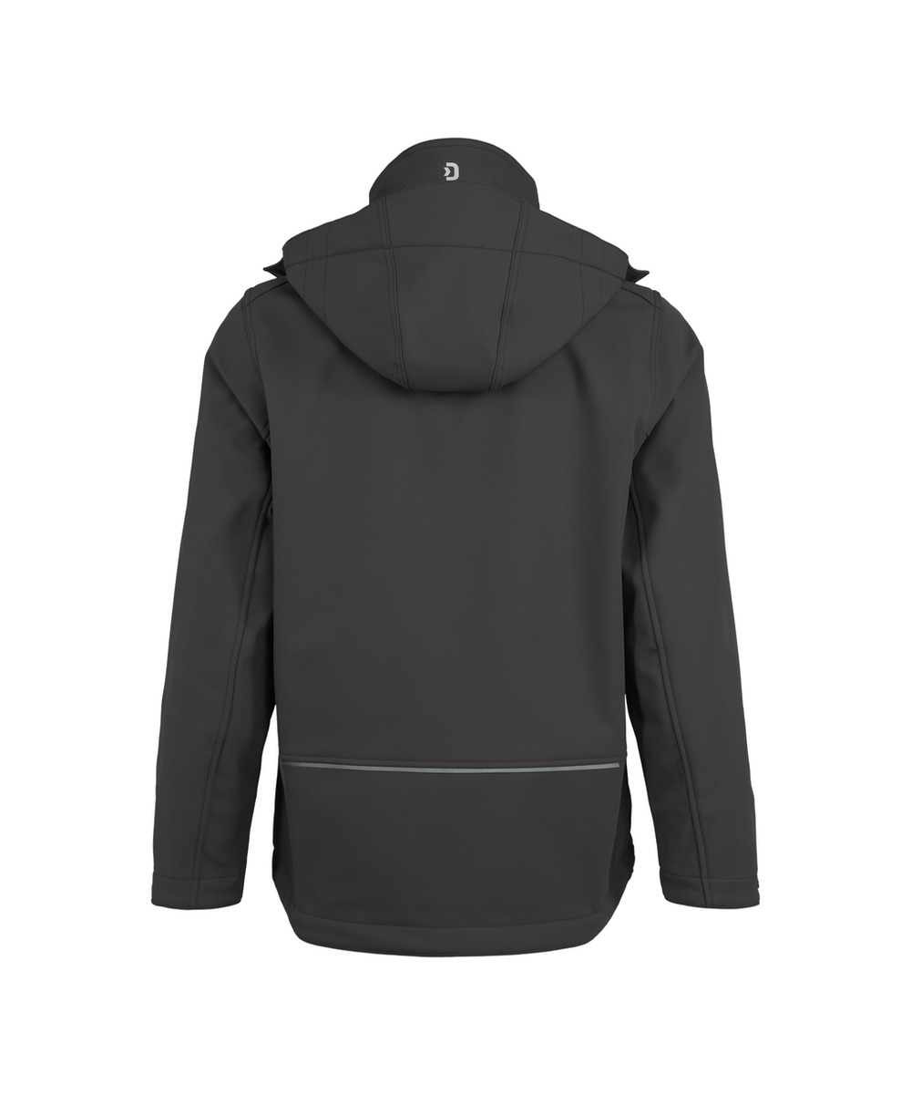 DASSY Pure Softshell-jacke 300597 – ANTHRAZITGRAU – back