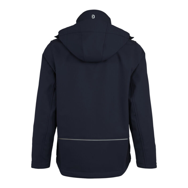 DASSY Pure Softshell-jacke 300597 – NACHTBLAU – back