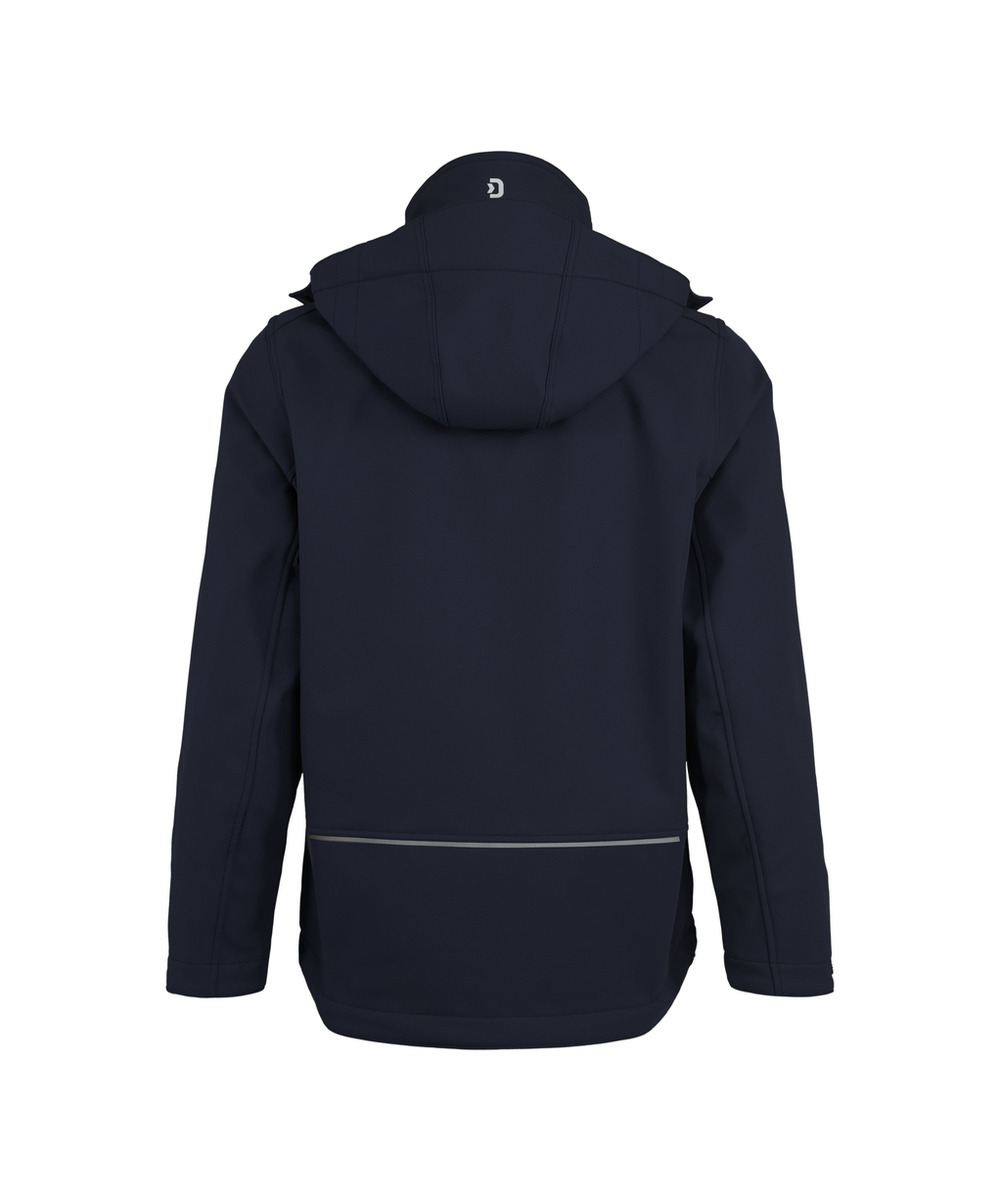 DASSY Pure Softshell-jacke 300597 – NACHTBLAU – back