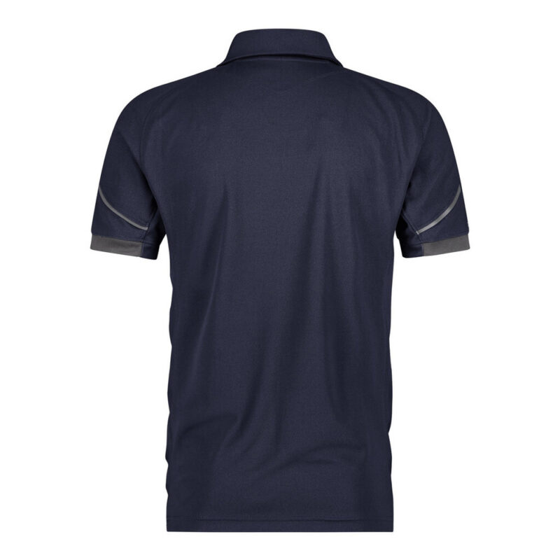 DASSY Traxion Next Poloshirt 710079 – NACHTBLAU/ANTHRAZITGRAU – back