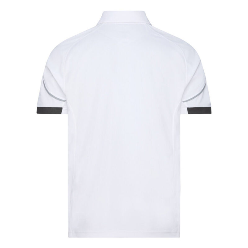 DASSY Traxion Next Poloshirt 710079 – WEIß/ANTHRAZITGRAU – back