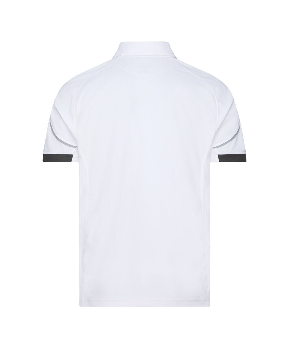 DASSY Traxion Next Poloshirt 710079 – WEIß/ANTHRAZITGRAU – back