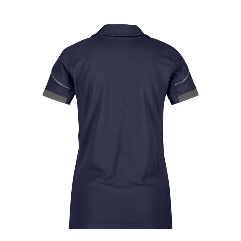 DASSY Traxion Next Women Poloshirt für Damen 710085 – NACHTBLAU/ANTHRAZITGRAU – back