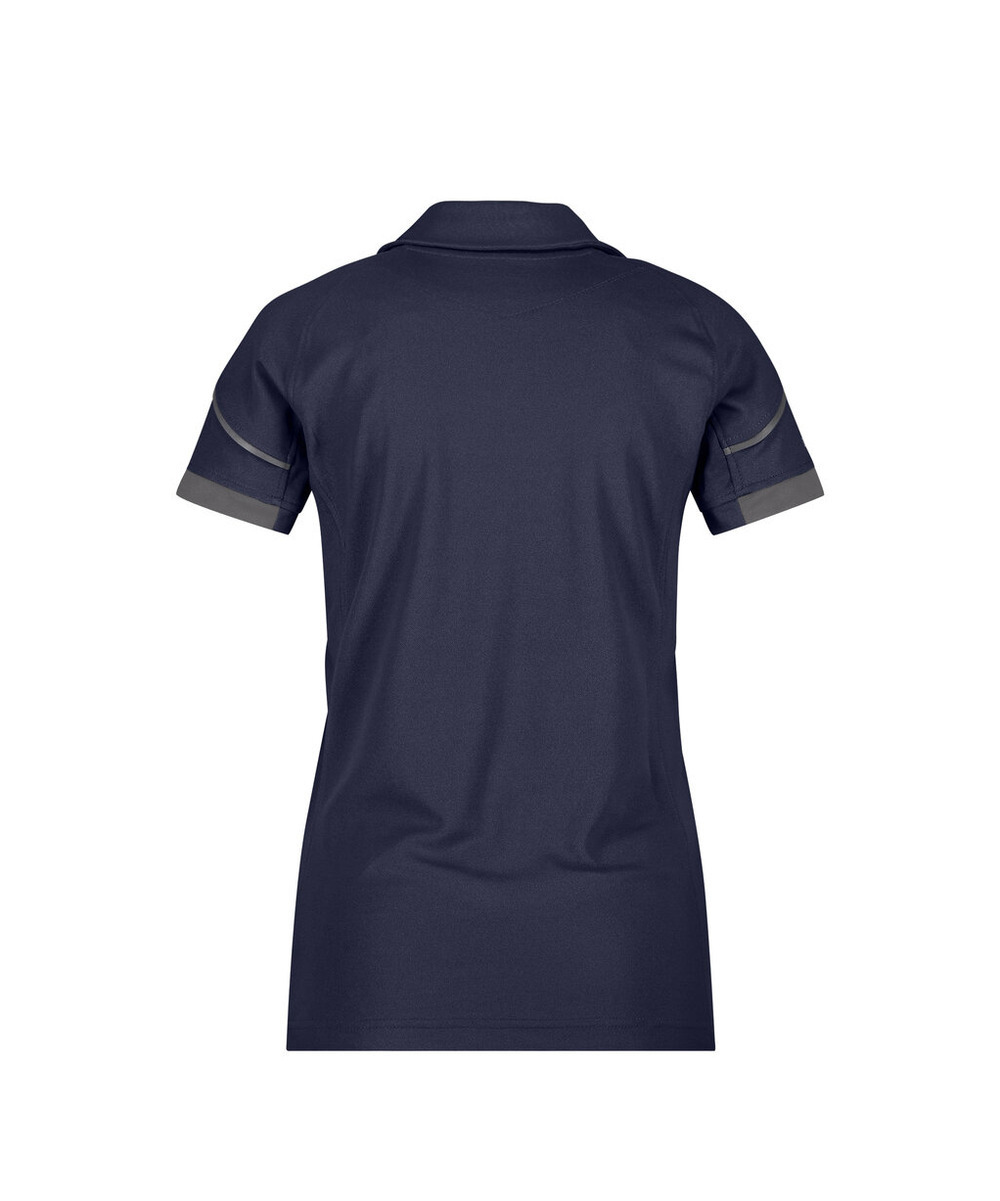 DASSY Traxion Next Women Poloshirt für Damen 710085 – NACHTBLAU/ANTHRAZITGRAU – back