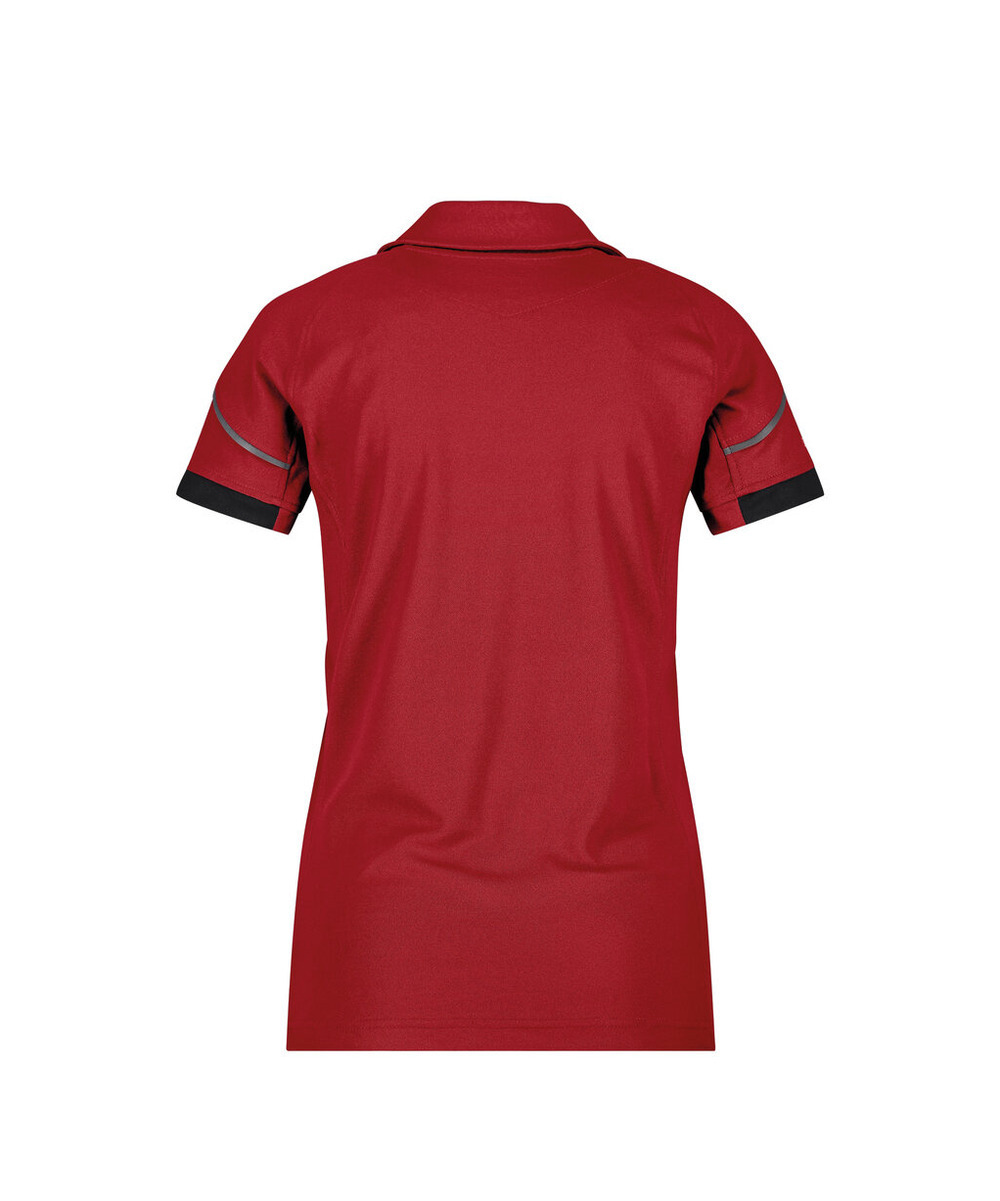DASSY Traxion Next Women Poloshirt für Damen 710085 – ROT/SCHWARZ – back
