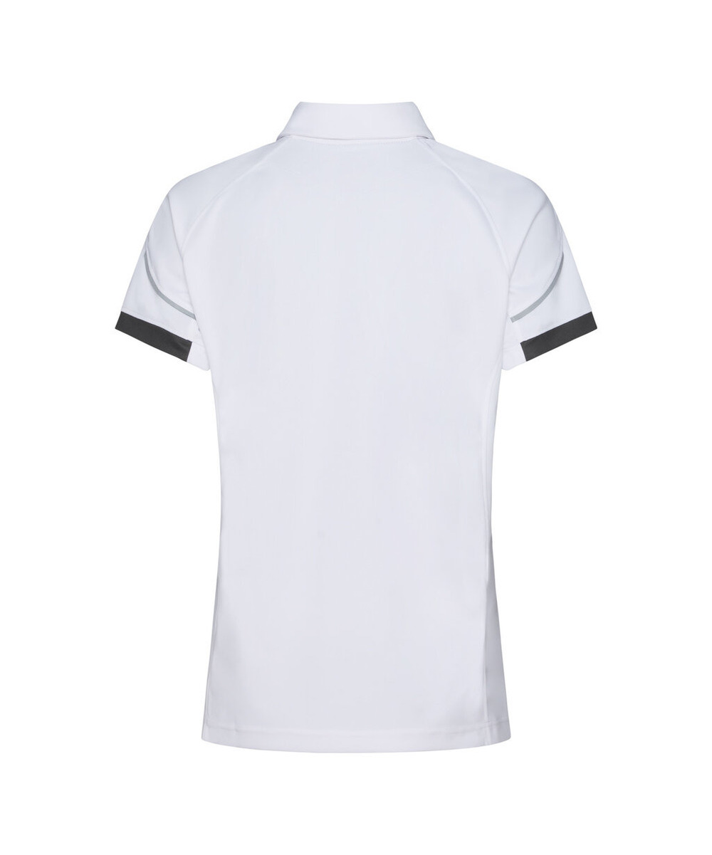 DASSY Traxion Next Women Poloshirt für Damen 710085 – WEIß/ANTHRAZITGRAU – back