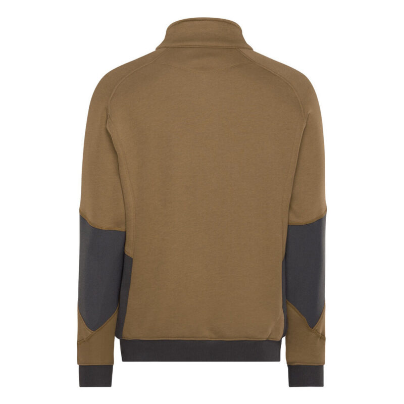 DASSY Velox Next Sweatshirt 300570 – LEHMBRAUN/ANTHRAZITGRAU – back