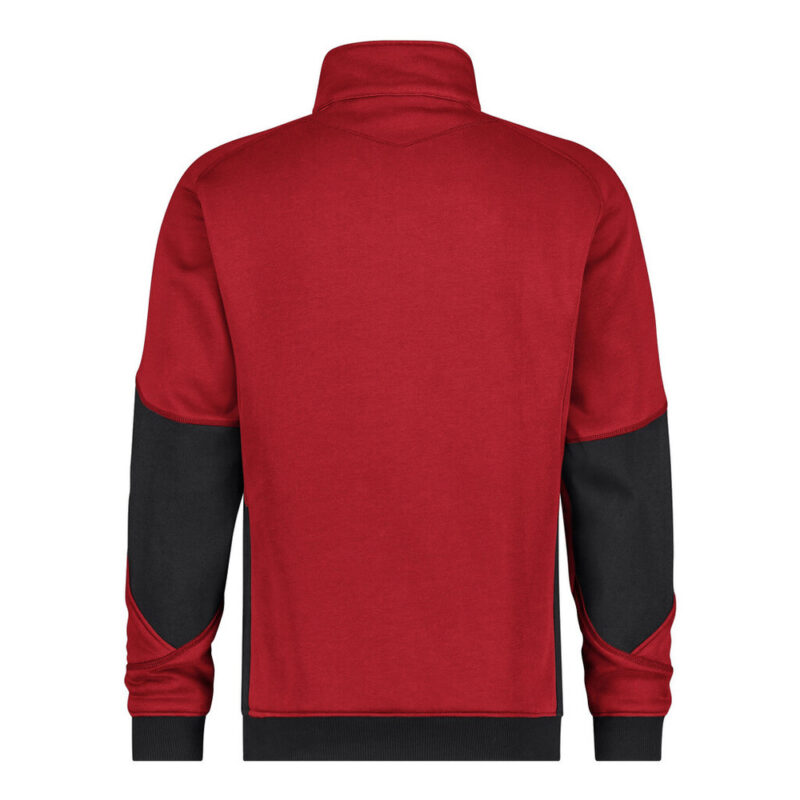 DASSY Velox Next Sweatshirt 300570 – ROT/SCHWARZ – back