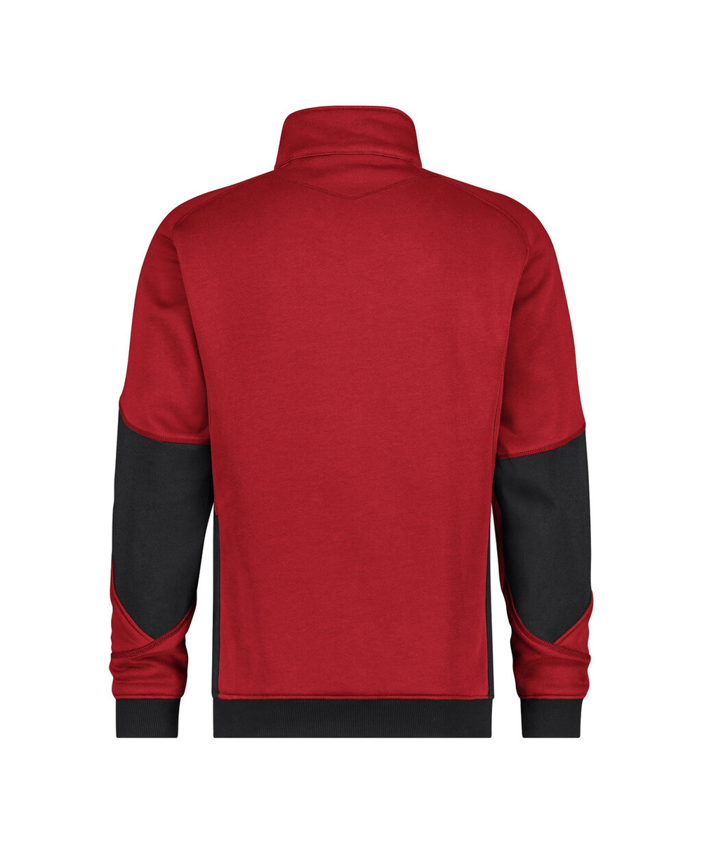 DASSY Velox Next Sweatshirt 300570 – ROT/SCHWARZ – back