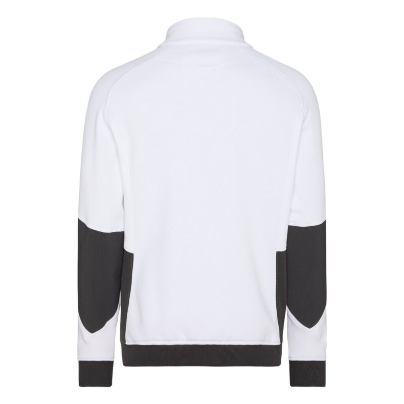 DASSY Velox Next Sweatshirt 300570 – WEIß/ANTHRAZITGRAU – back