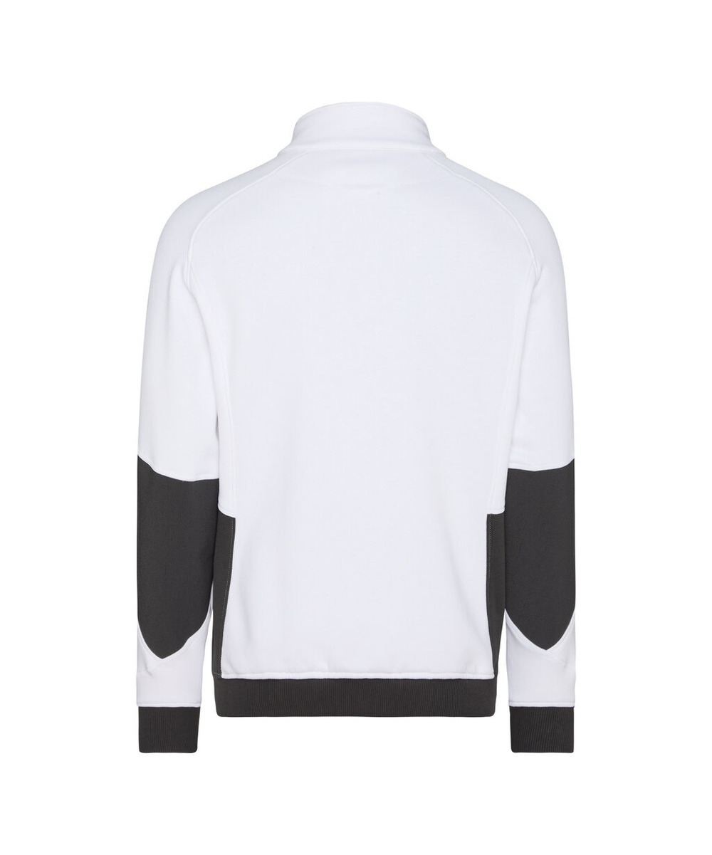 DASSY Velox Next Sweatshirt 300570 – WEIß/ANTHRAZITGRAU – back