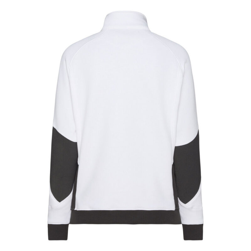DASSY Velox Next Women Sweatshirt für Damen 300582 – WEIß/ANTHRAZITGRAU – back