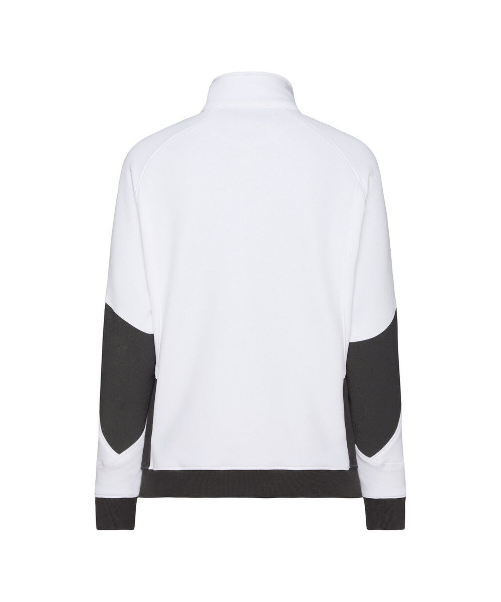 DASSY Velox Next Women Sweatshirt für Damen 300582 – WEIß/ANTHRAZITGRAU – back