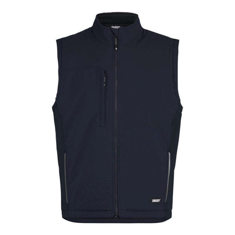 DASSY Frame Weste 350140 – NACHTBLAU – front