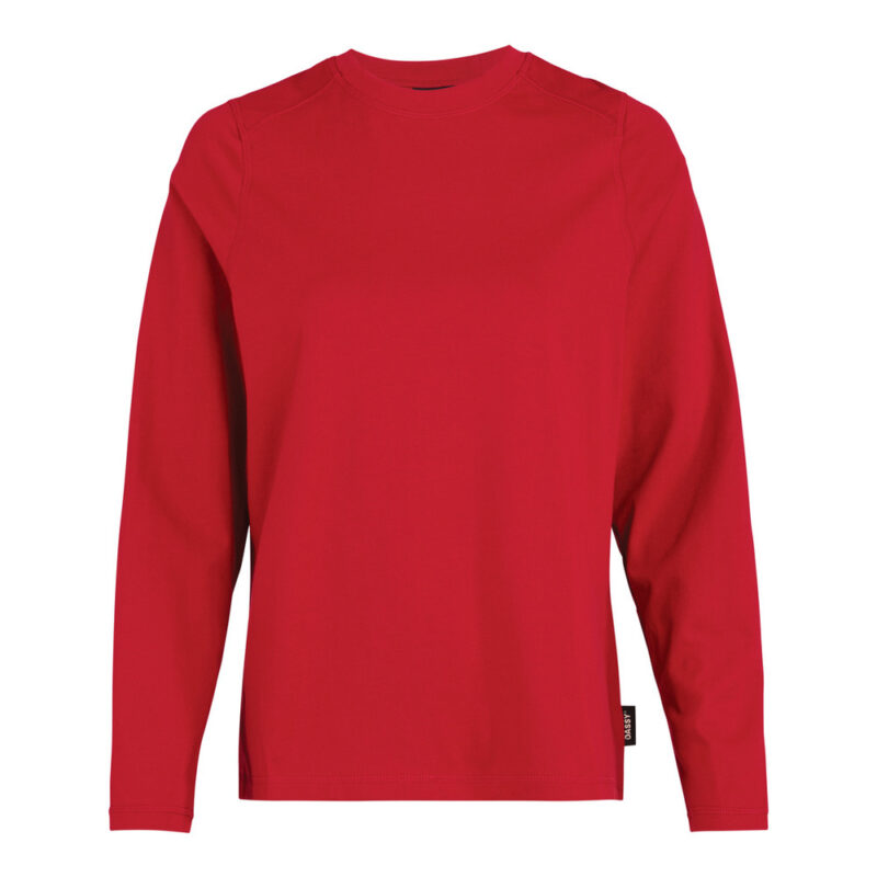 DASSY Fund Women T-Shirt mit langen Ärmeln für Damen 710107 – ROT – front