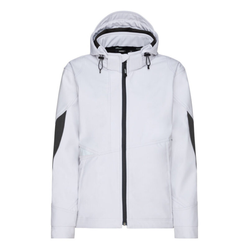 DASSY Gravity Next Women Softshell-Jacke für Damen 300581 – WEIß/ANTHRAZITGRAU – front